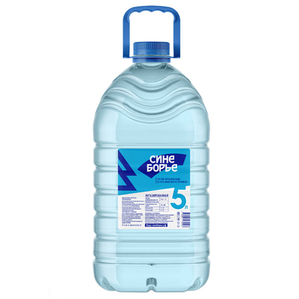 

Вода питьевая Синеборье негазированная, 5 л