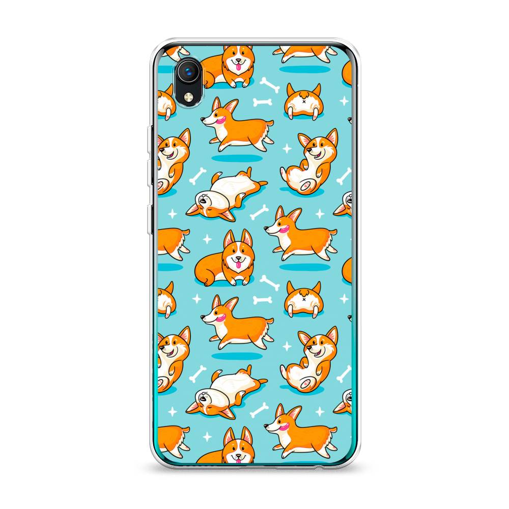 

Чехол Awog на Vivo Y91c/Y1s "Веселые корги", Разноцветный, 263250-2