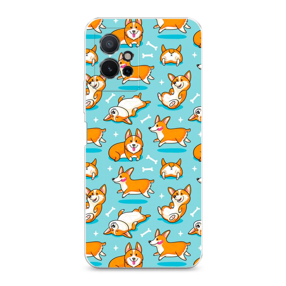 

Чехол Awog на Vivo Y75 5G "Веселые корги", Разноцветный, 266250-2