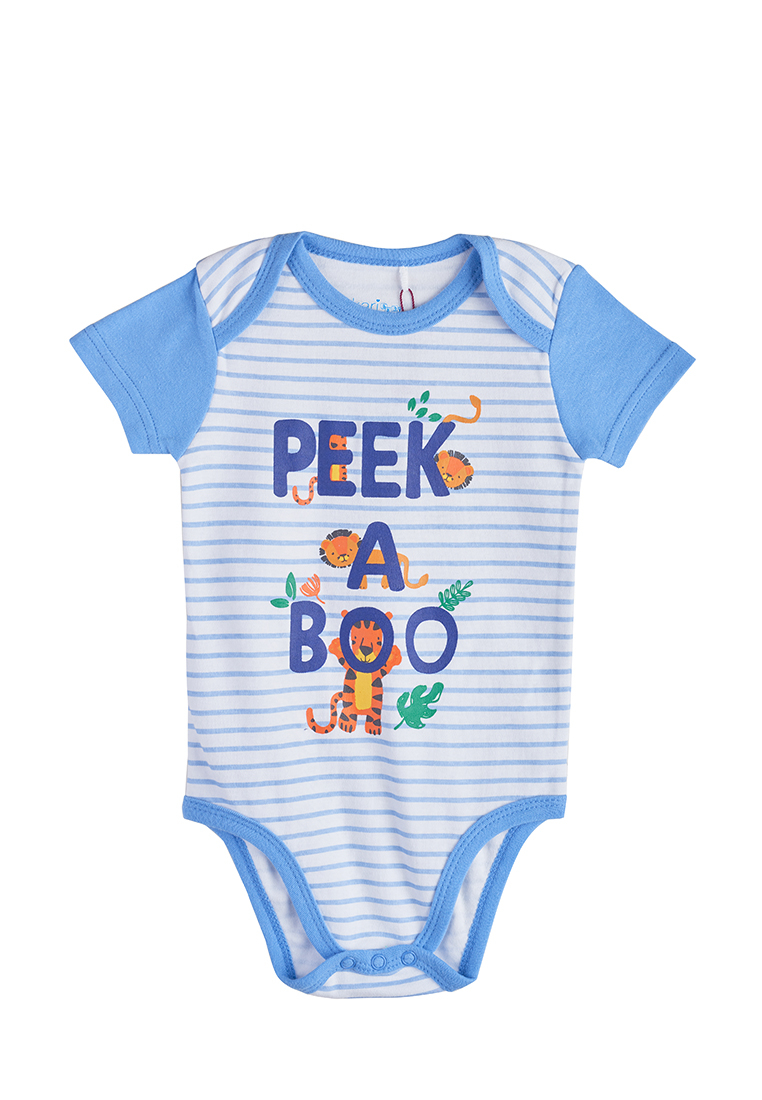 

Боди детское Kari baby SS20B08500812 синий р.74, Белый, SS20B08500812