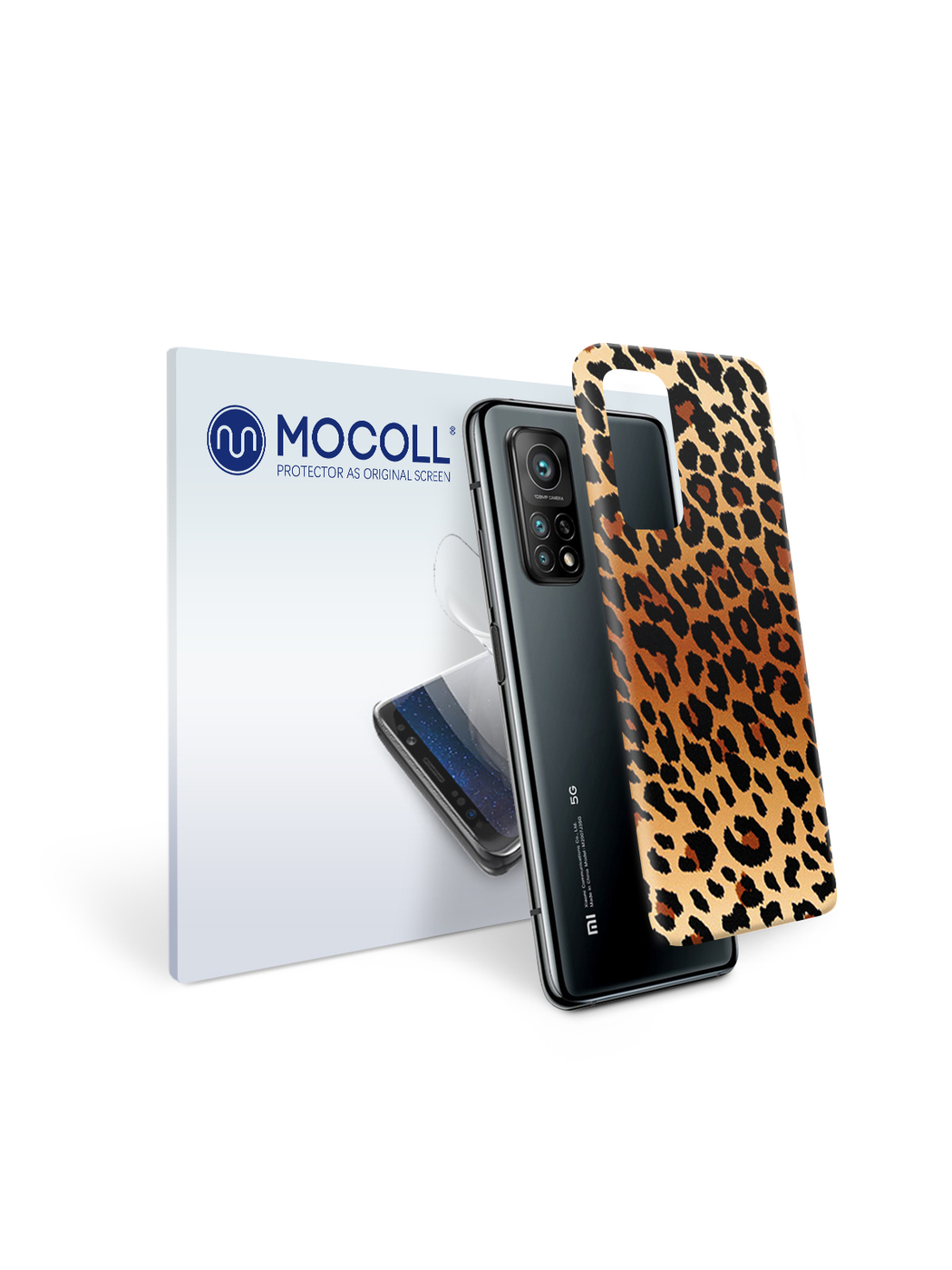 

Пленка защитная MOCOLL для задней панели Xiaomi Mi 10T 5G Леопард