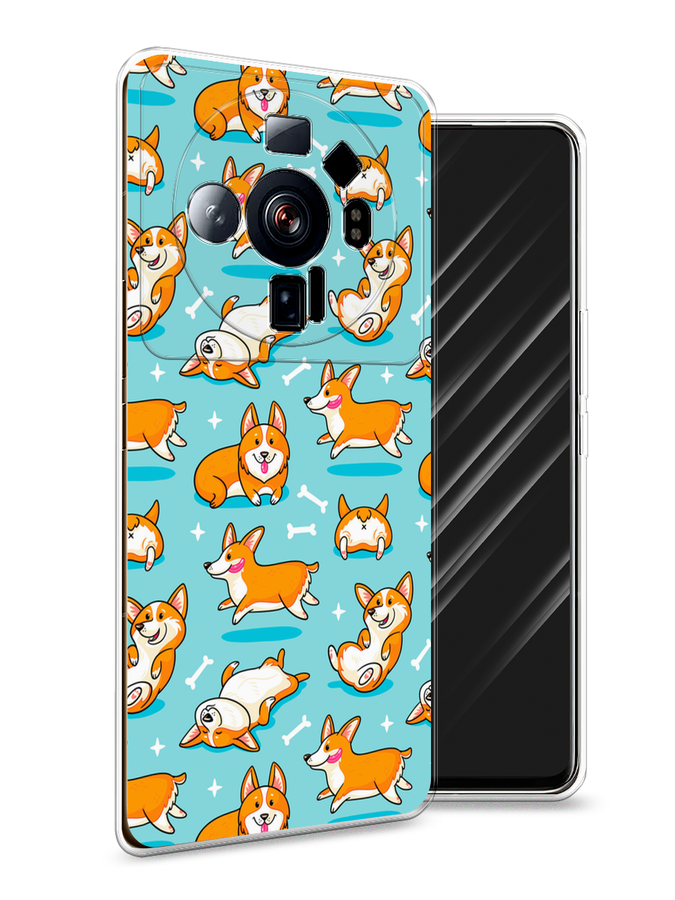 

Чехол Awog на Xiaomi 12S Ultra "Веселые корги", Разноцветный, 314550-2