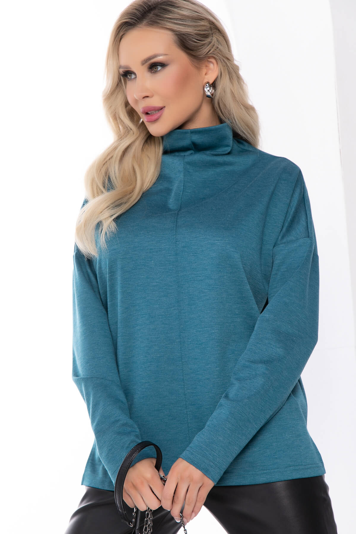 

Джемпер женский LT Collection Нина синий 44 RU, Нина