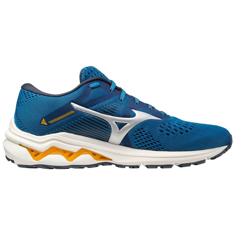 фото Кроссовки мужские mizuno inspire j1gc2144 синие 10 us