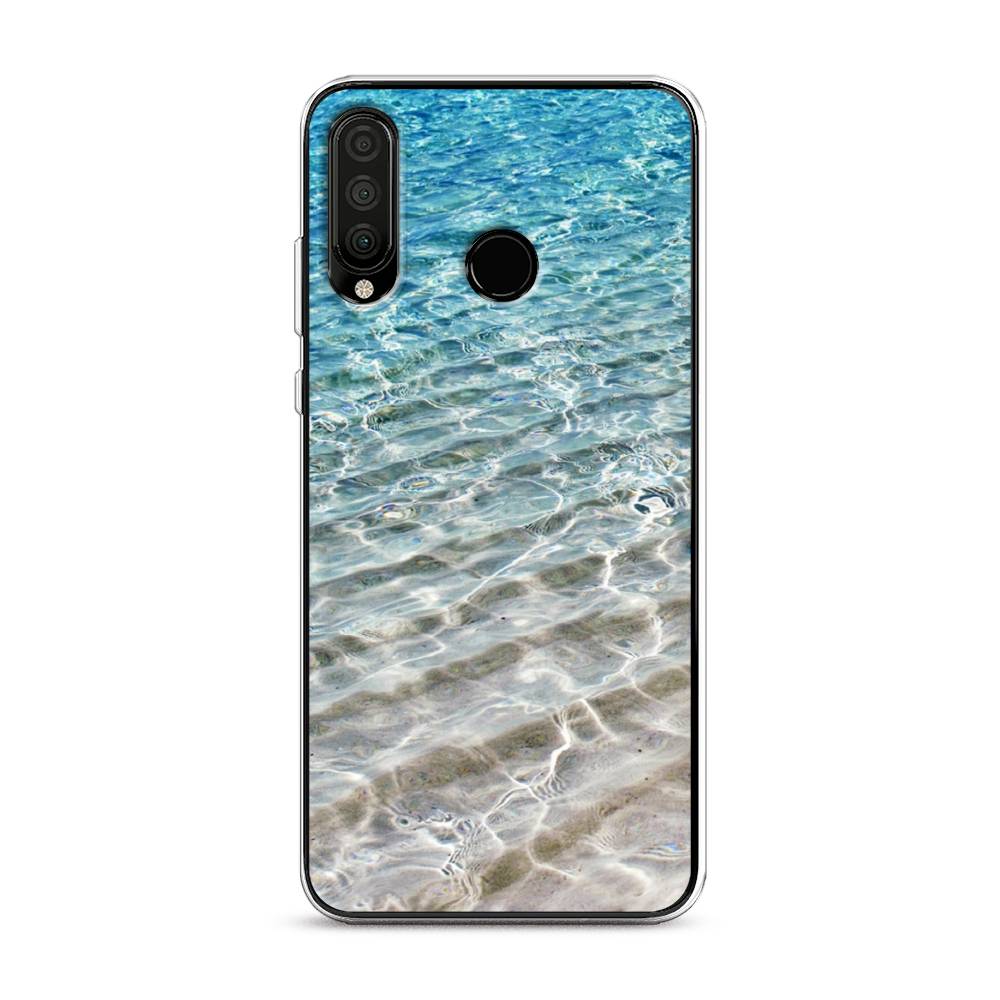 

Чехол Awog на Honor 20 Lite 2020 "Волны 10", Голубой, 611250-4