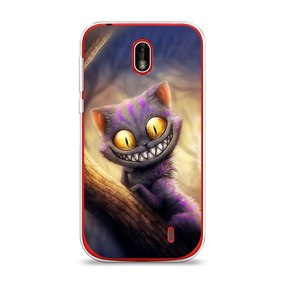 

Чехол Awog на Nokia 1 / Нокиа 1 "Cheshire Cat", Фиолетовый;желтый, 121250-1