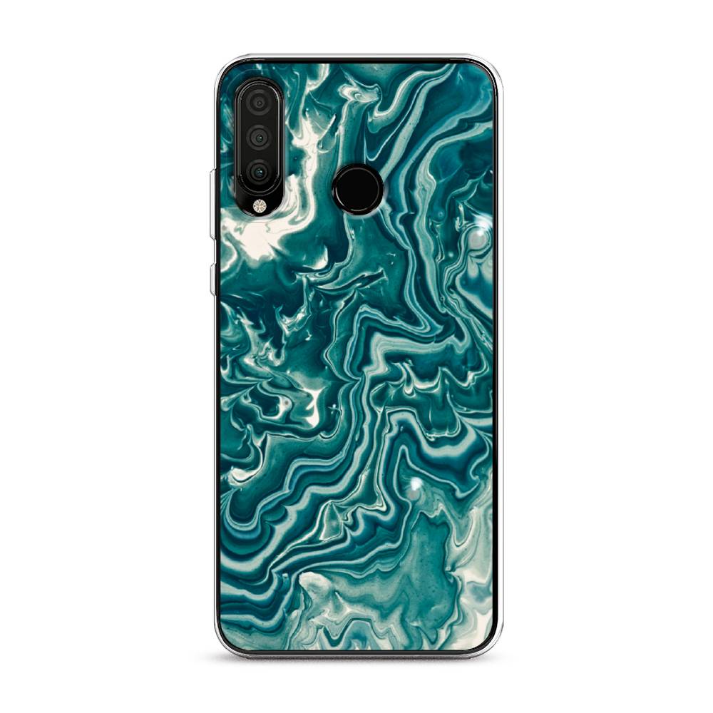 

Чехол Awog на Honor 20 Lite 2020 "Минералы 4", Голубой, 611250-3