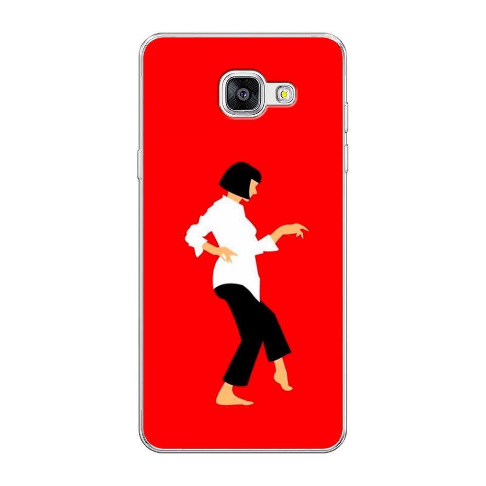 

Чехол Awog на Samsung Galaxy A5 2016 / Самсунг A5 2016 "Криминальное чтиво 1", Красный;белый;черный, 20550-7