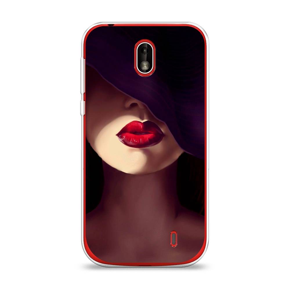 

Чехол Awog на Nokia 1 / Нокиа 1 "Красные губы", Черный;бежевый;красный, 121250-7