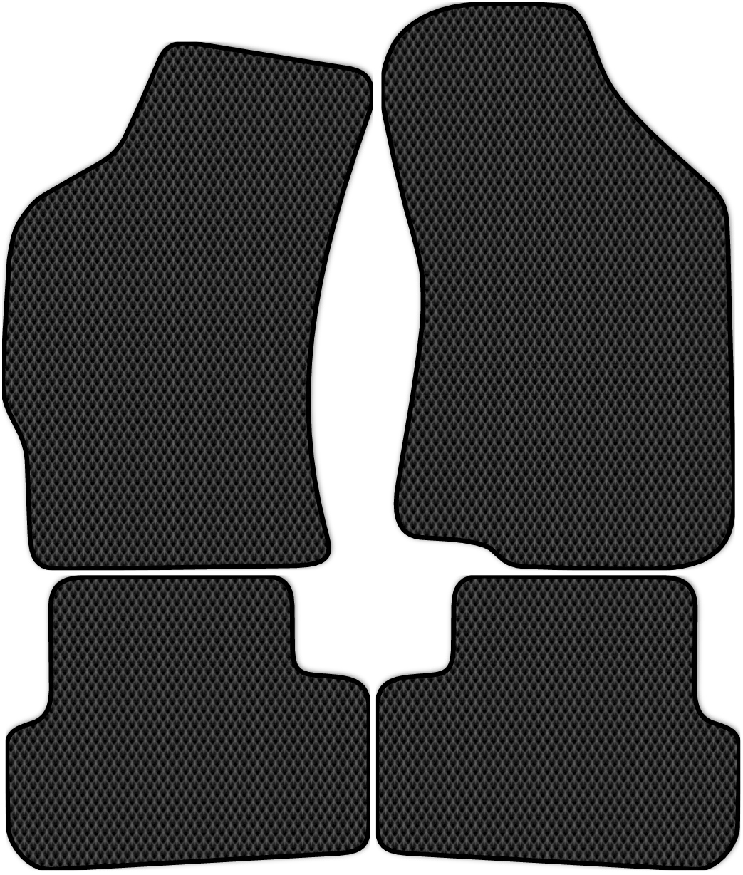 

Коврики ЭВА в салон для Fiat Albea 2005 - 2012, 4 шт. черный, 2001-S4N-H