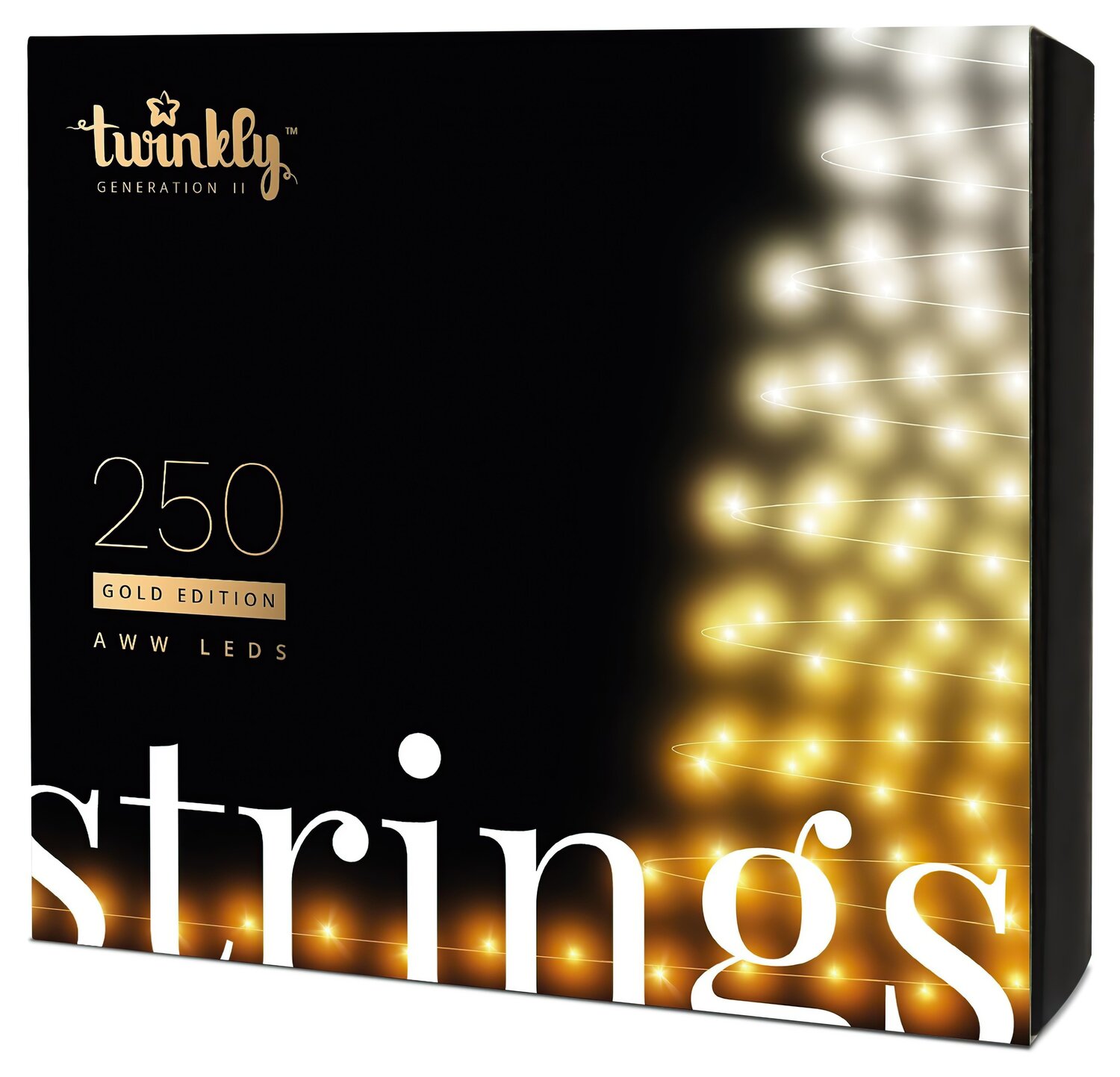 фото Новогодняя электрическая гирлянда twinkly strings aww 250 tws250gop-beu 20 м белый