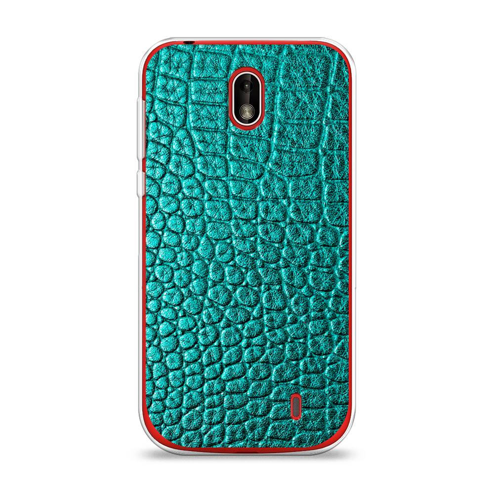 

Чехол Awog на Nokia 1 / Нокиа 1 "Бирюзовая змея", 121250-3