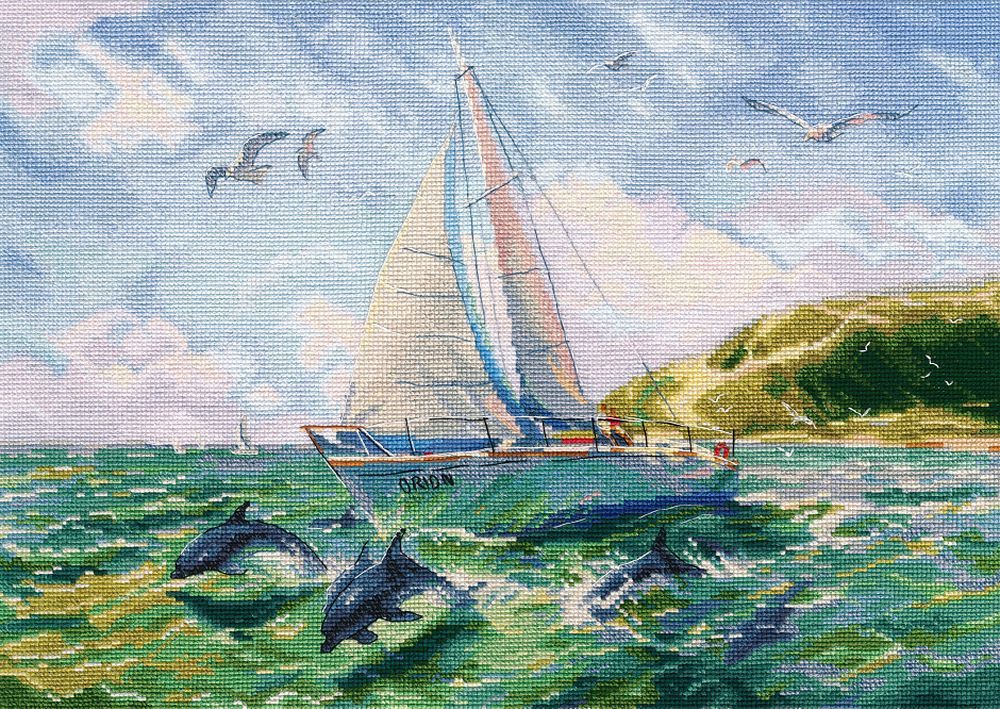 

Набор для вышивания Овен Морские прогулки