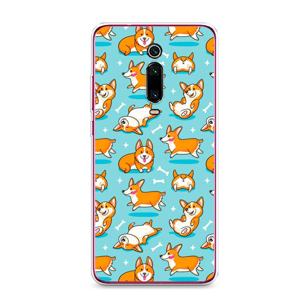 

Чехол Awog на Xiaomi Redmi K20/K20 Pro/Mi 9T/9T Pro "Веселые корги", Разноцветный, 35650-2