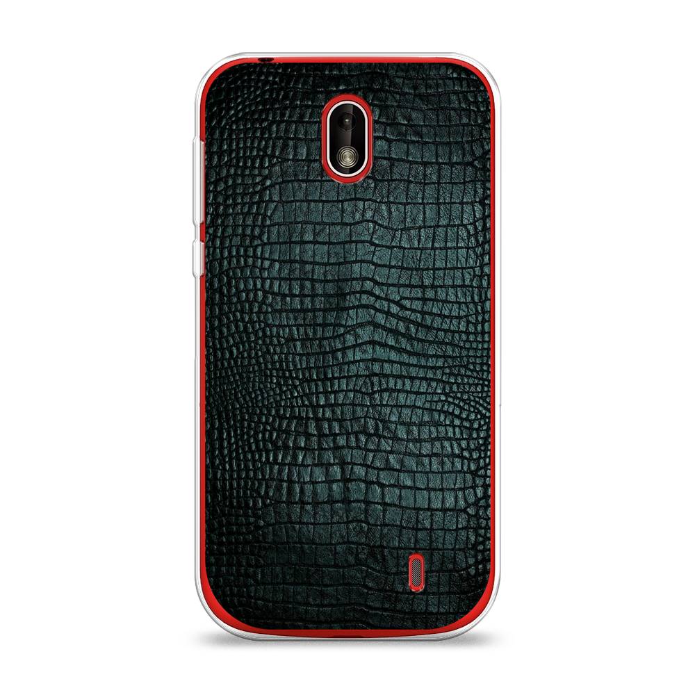 

Чехол Awog на Nokia 1 / Нокиа 1 "Черная змея", Черный;серый;голубой, 121250-3