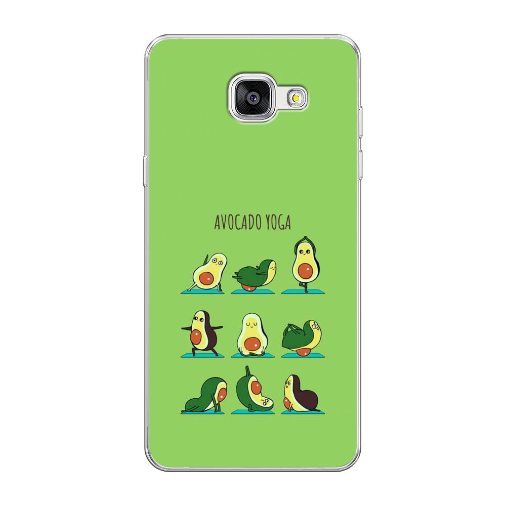 

Чехол Awog на Samsung Galaxy A5 2016 / Самсунг A5 2016 "Авокадо йога", Зеленый;желтый;коричневый, 20550-10