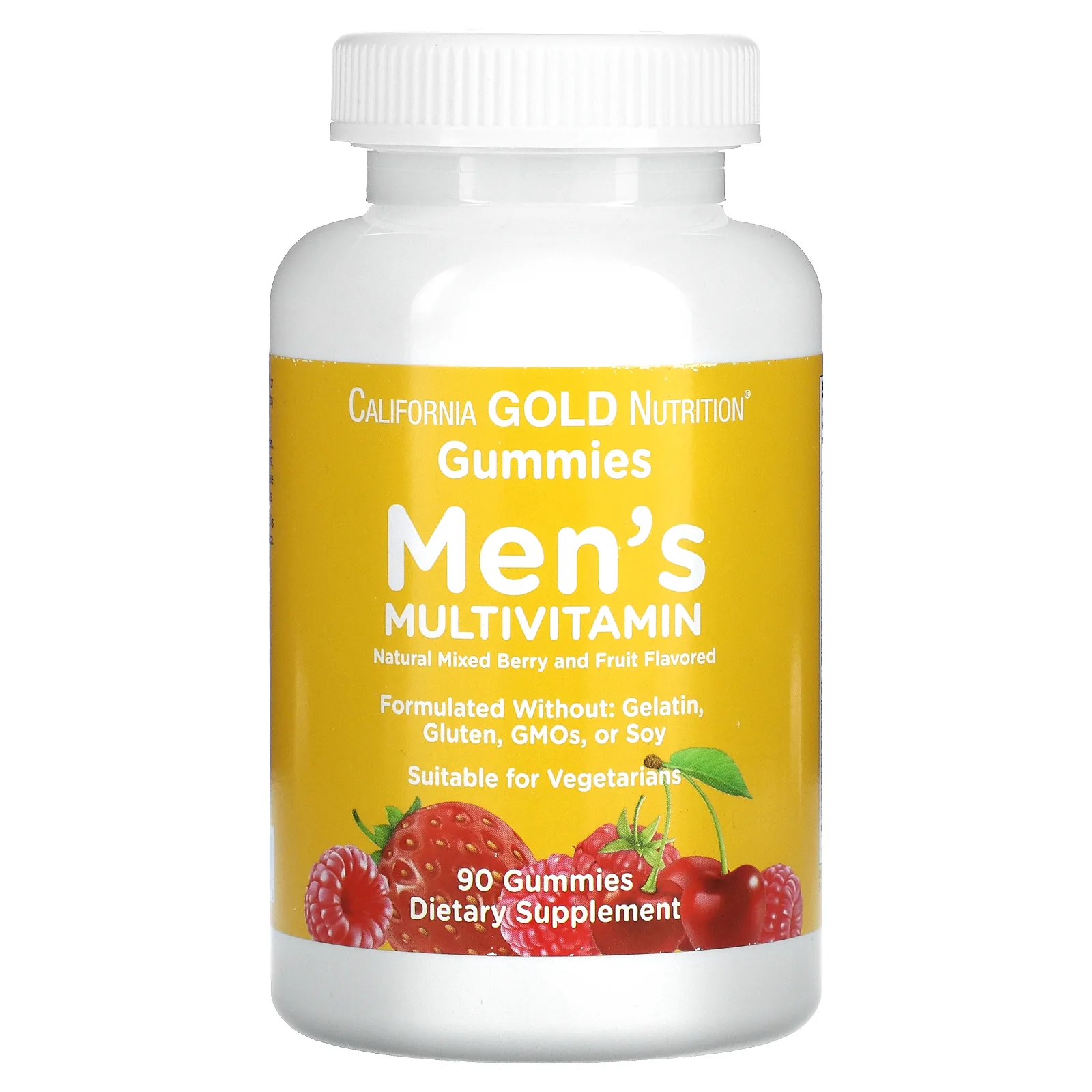 California Gold Nutrition Men’s Multi Vitamin Gummies, 90 Gummies