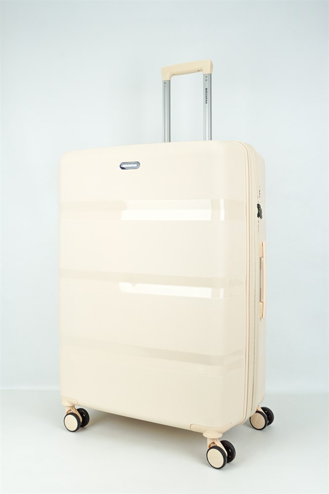 

Чемодан унисекс Sweetbags 50002 бежевый, 75х51х30 см, 50002