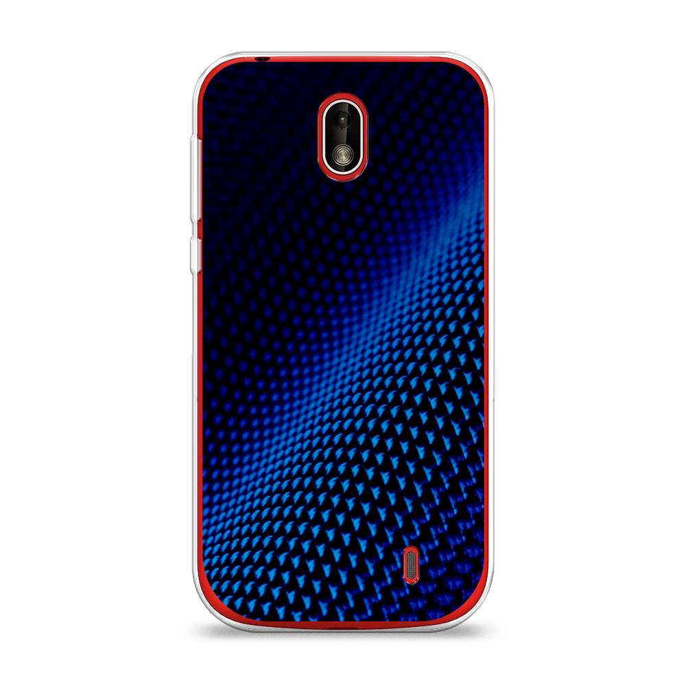 

Чехол Awog на Nokia 1 / Нокиа 1 "Синий карбон", Черный;синий, 121250-3