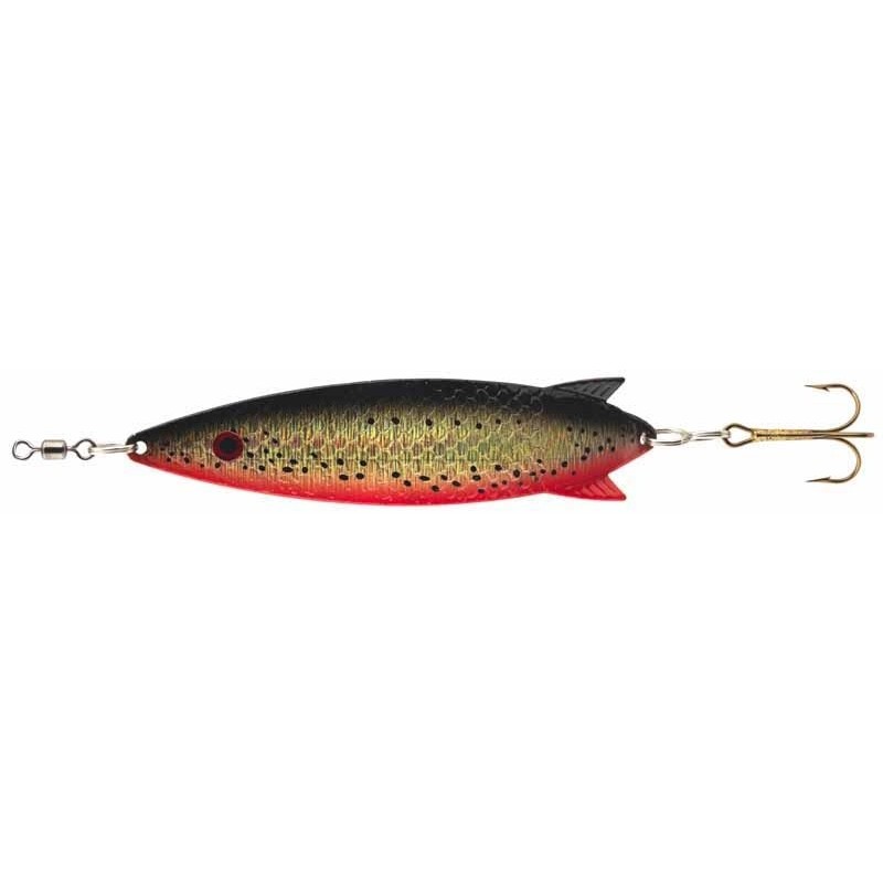 

Блесна колеблющаяся Abu Garcia Toby Salmo 30г OR/Copper Glitter, Черный;золотистый;красный
