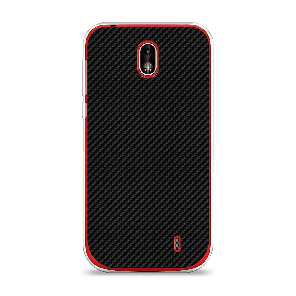 

Чехол Awog "Черный карбон" для Nokia 1, 121250-3