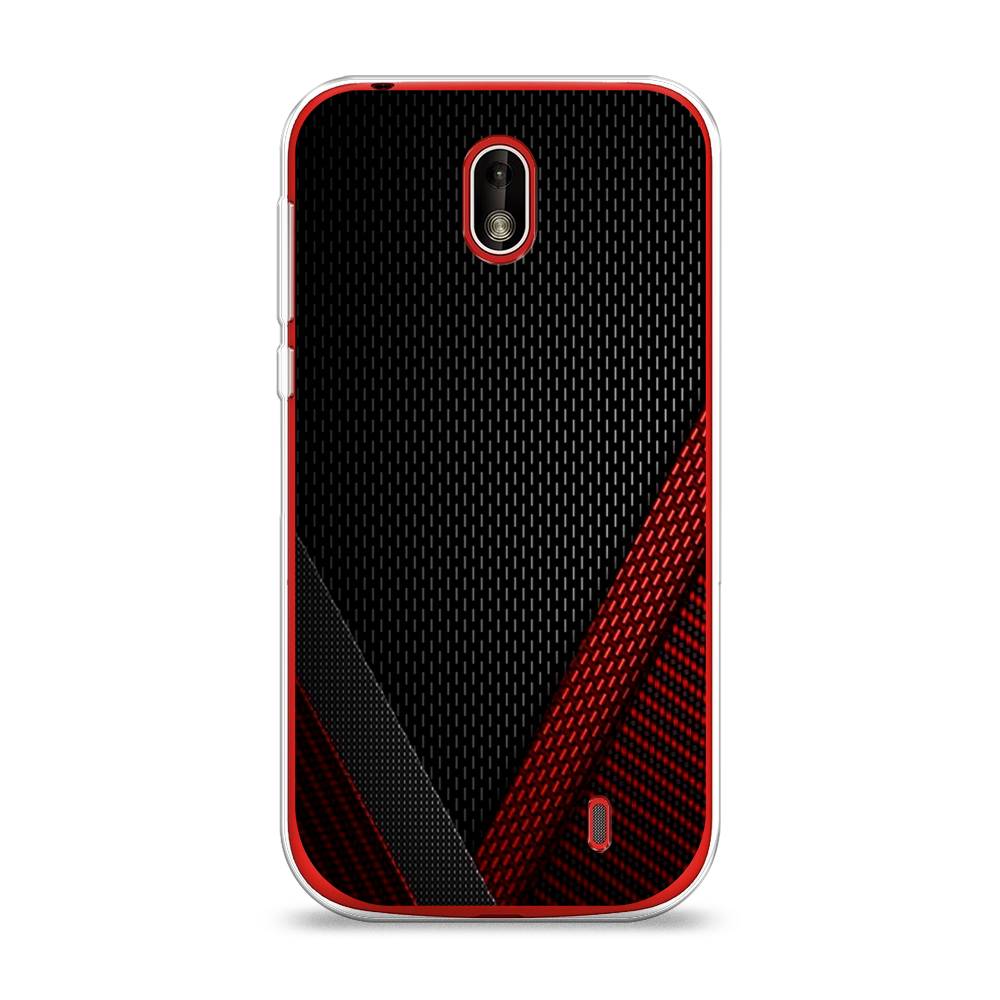 

Чехол Awog на Nokia 1 / Нокиа 1 "Красный карбон", Черный;красный, 121250-3