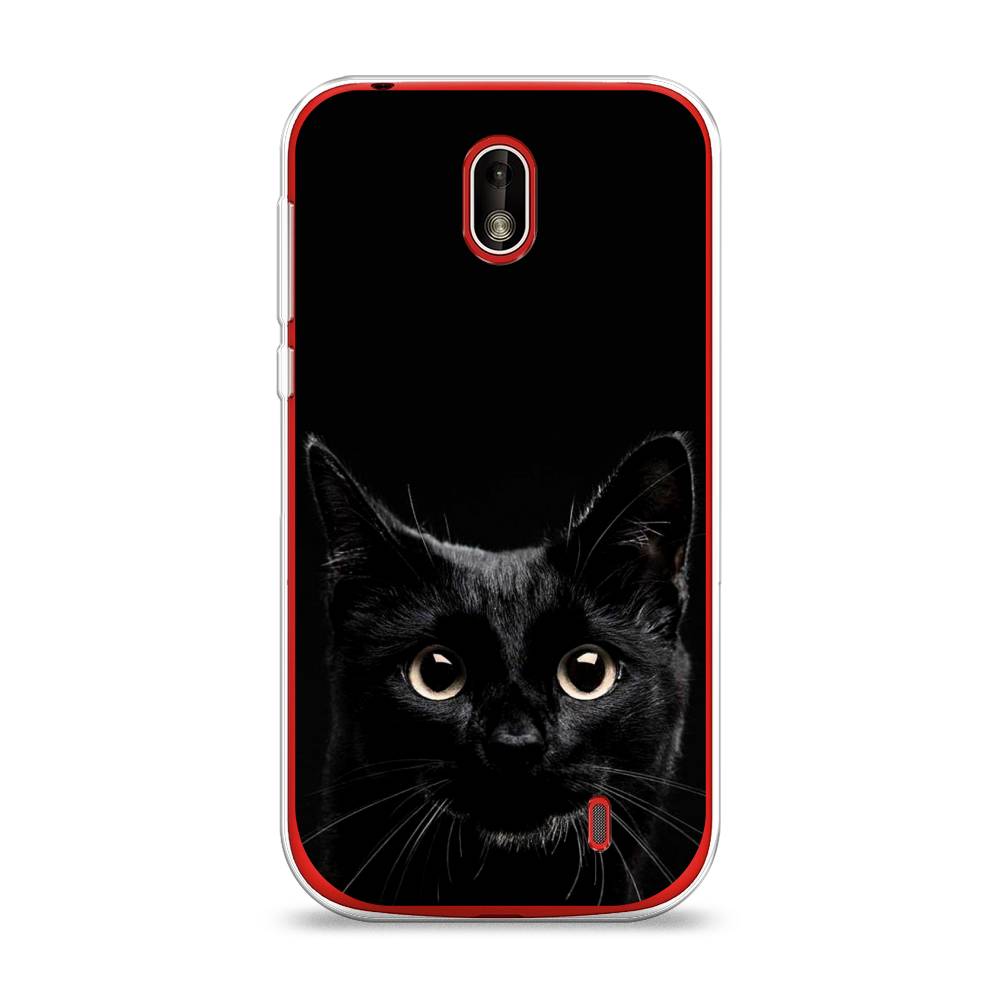 

Чехол Awog на Nokia 1 / Нокиа 1 "Добрый кот", Черный, 121250-1