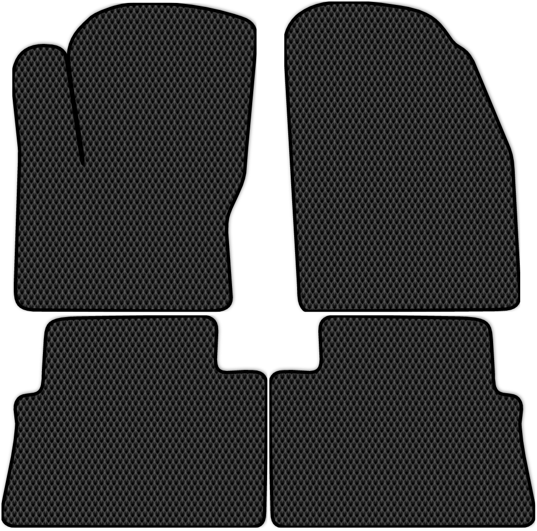 

Коврики ЭВА в салон для Ford S-Max 2006 - 2015, 4 шт. черный, 2106-S4NL-H