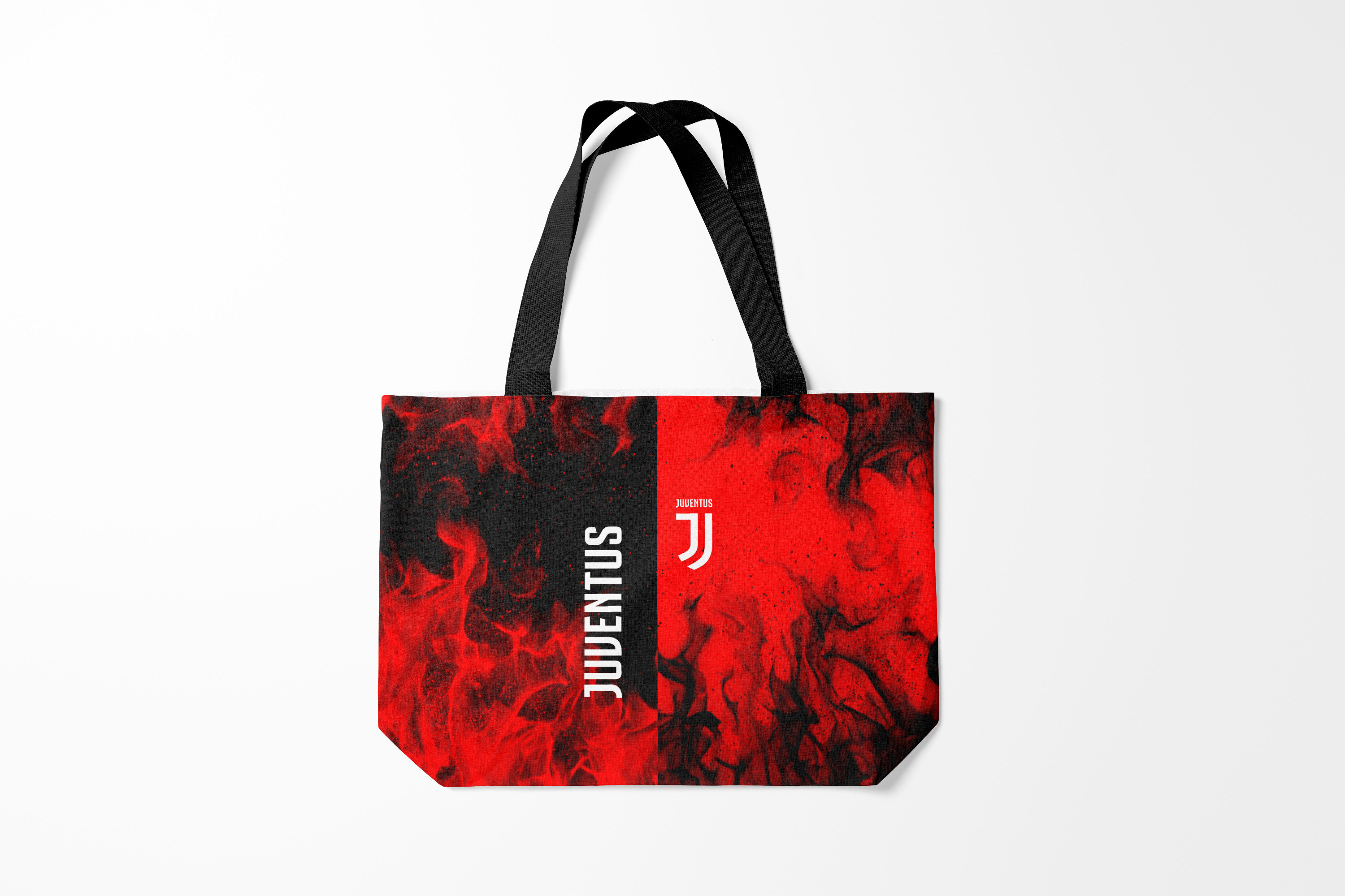 

Сумка шoппер унисекс Burnettie Juventus ЮВЕНТУС, красный; черный, Juventus ЮВЕНТУС