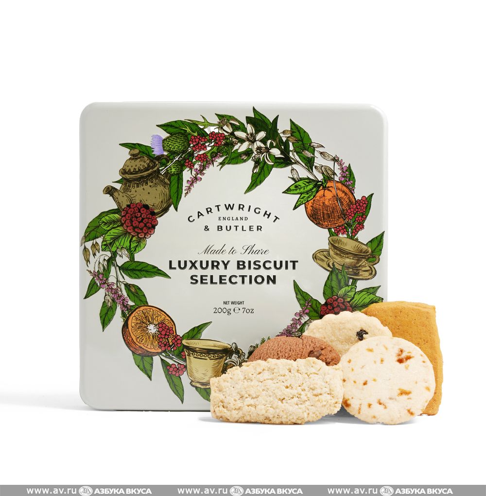 

Печенье Cartwright & Butler Luxury Biscuits Selection Moordale Foods 200 г