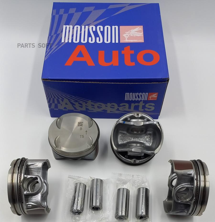 

Поршень кольца комплект Hyundai/Kia 1,5L G4FS Original std на 1 цилиндр Mousson 4шт
