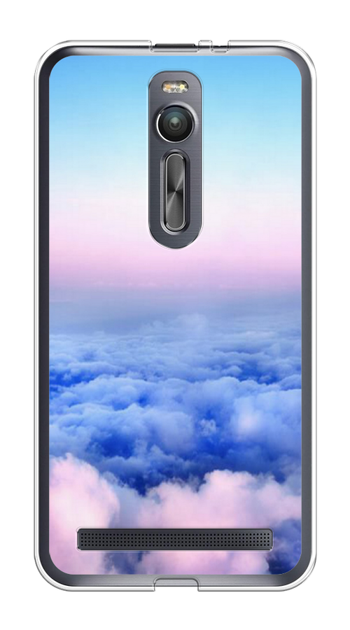 

Чехол Awog на Asus Zenfone 2 ZE550ML/ZE551ML "Облака", Голубой;розовый, 40550-4