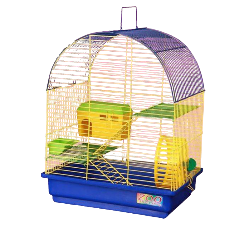 Клетка для птиц 39 х 29 х 49 см, полукруглая, 1 комплект