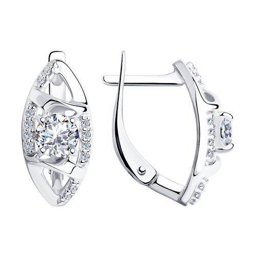 

Серьги из серебра TEO MAORI 894-120-00733-1, фианит, 894-120-00733-1