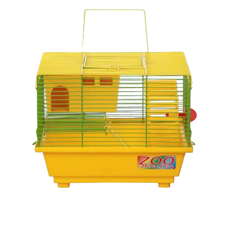 Клетка для грызунов Zoo Мой Мир Дом-1 с большим поддоном синяя