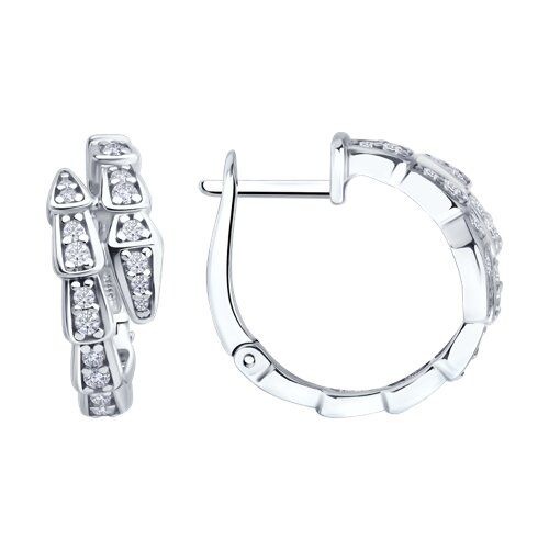 

Серьги из серебра TEO MAORI 894-120-02299-1, фианит, 894-120-02299-1