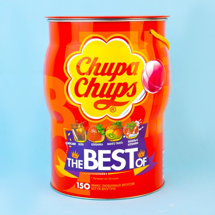 Карамель Сhupa-Сhups The Best of, 12г (150 шт.) Chupa Chups