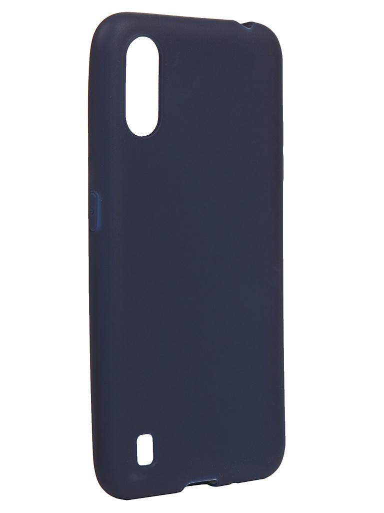 фото Чехол neypo для samsung galaxy a01/m01 2020 silicone soft matte dark blue nst16373