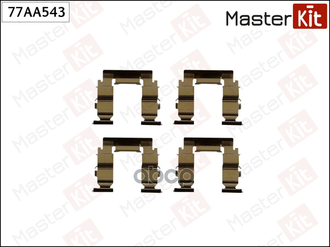 

К-Кт Установочный Тормозных Колодок Nissan Maxima /Maxima Qx Iv A32 1994 - 2000 77Aa543 1Ш