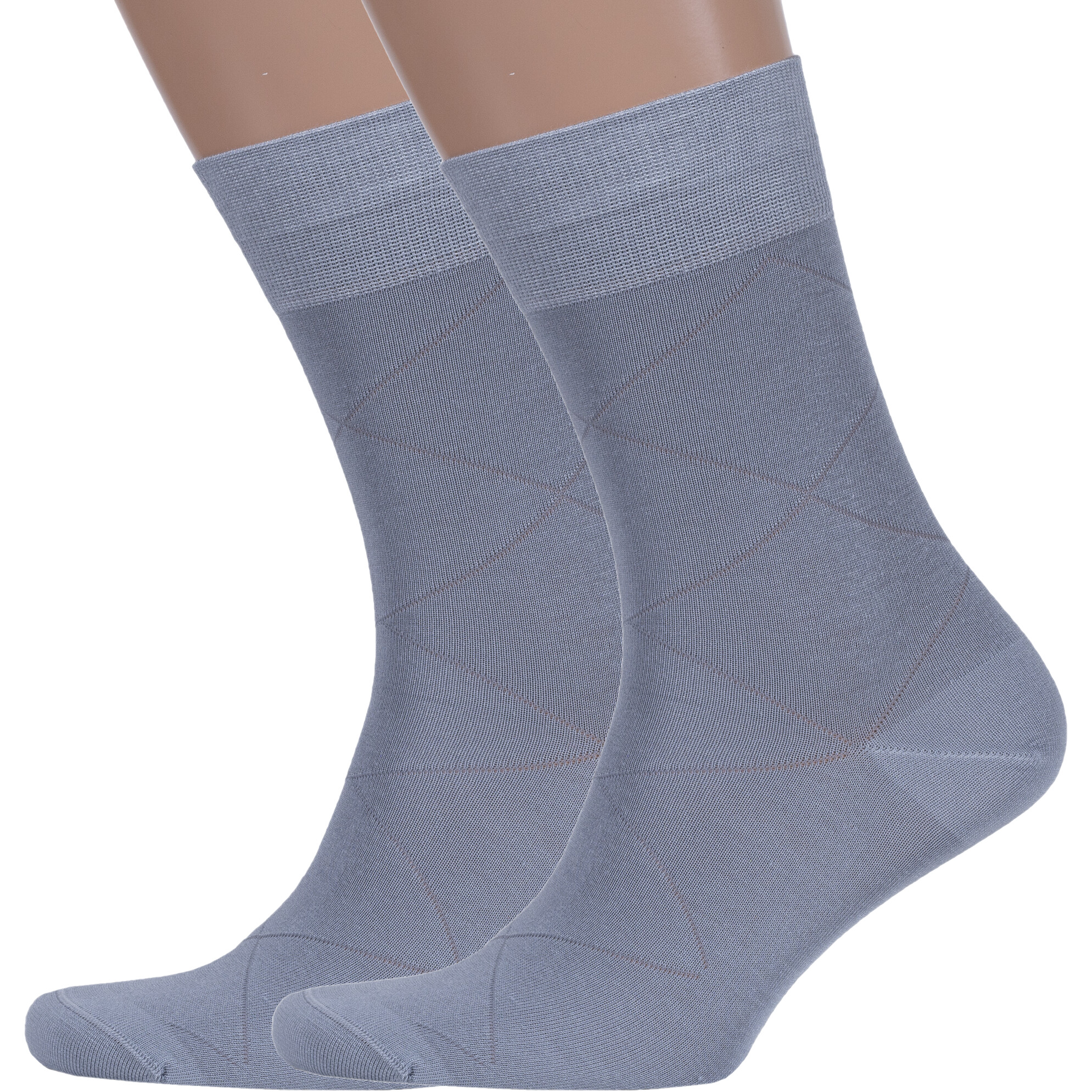 

Комплект носков мужских ХОХ 2-X-1116 серых 27, 2 пары, Серый, 2-X-1116