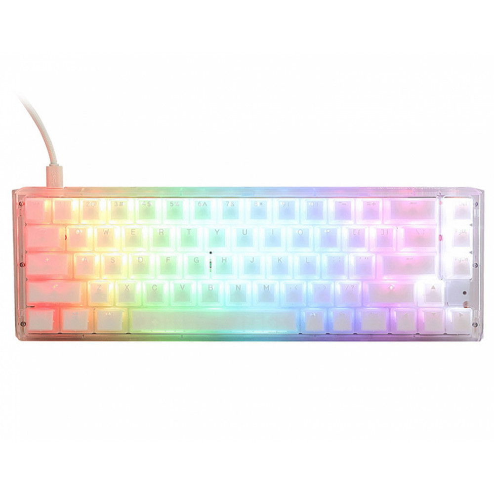 Клавиатура Ducky One 3 Aura SF RGB White Cherry MX Red Switch