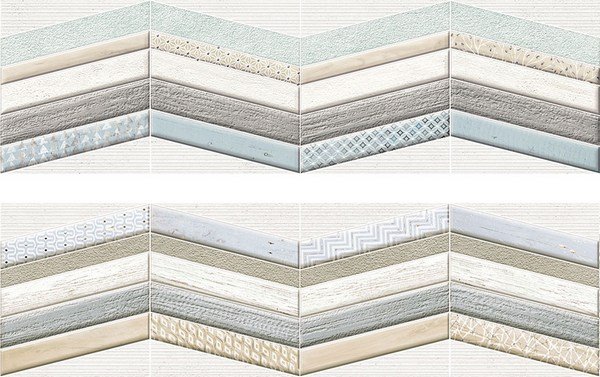 

Плитка Ibero MEDITERRANEA DECOR CHEVRON 29x100 1.16 м2, Mediterranea