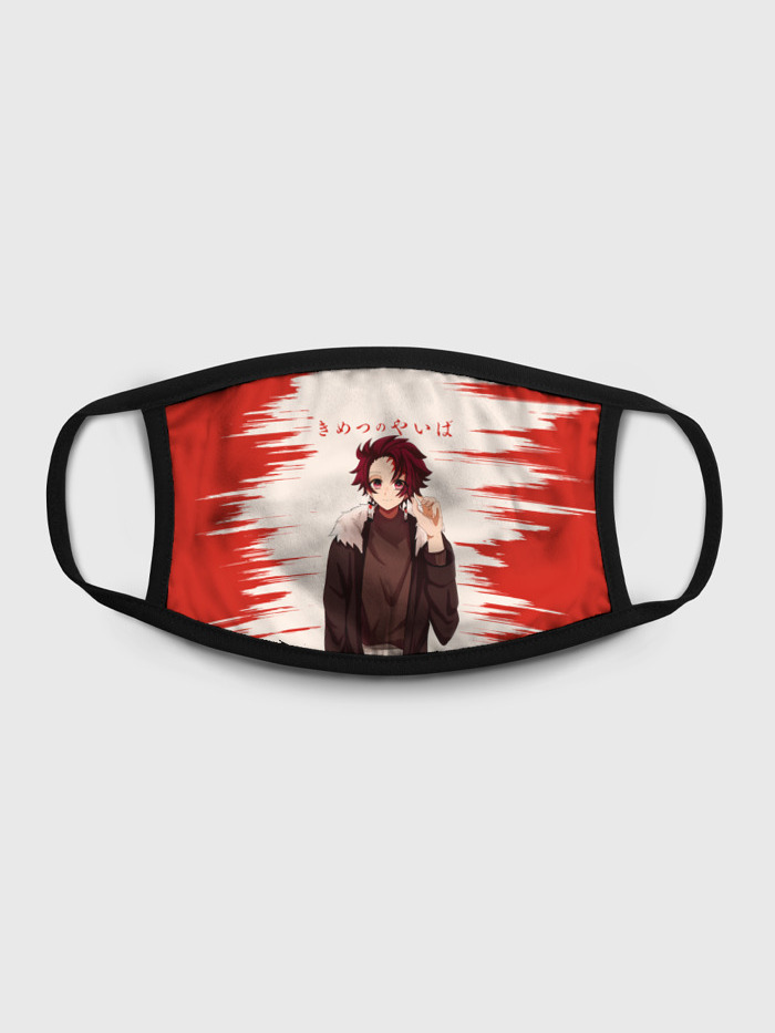 

Многоразовая маска унисекс Burnettie Танджиро Камадо Kimetsu No Yaiba, Разноцветный, Танджиро Камадо Kimetsu No Yaiba