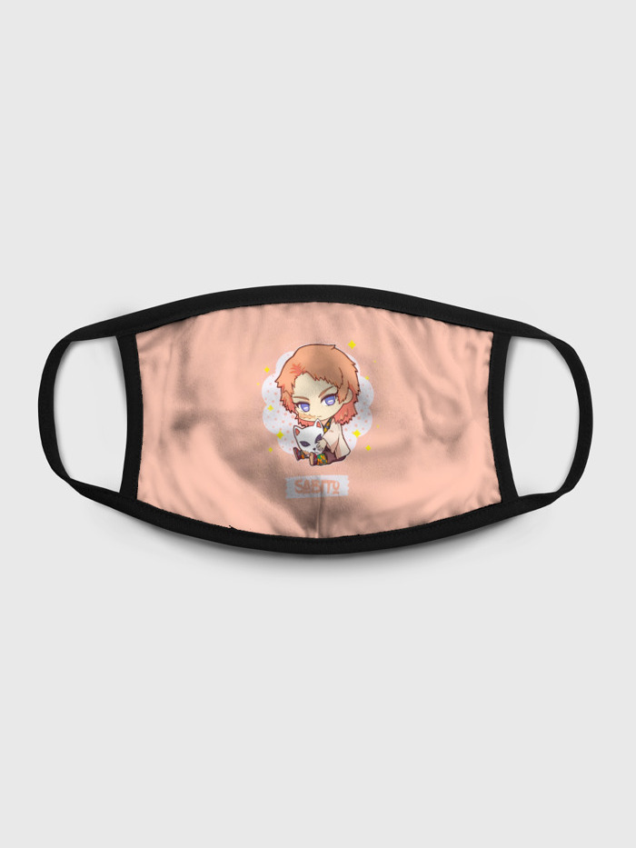 

Многоразовая маска унисекс Burnettie Sabito Kimetsu No Yaiba, Разноцветный, Sabito Kimetsu No Yaiba