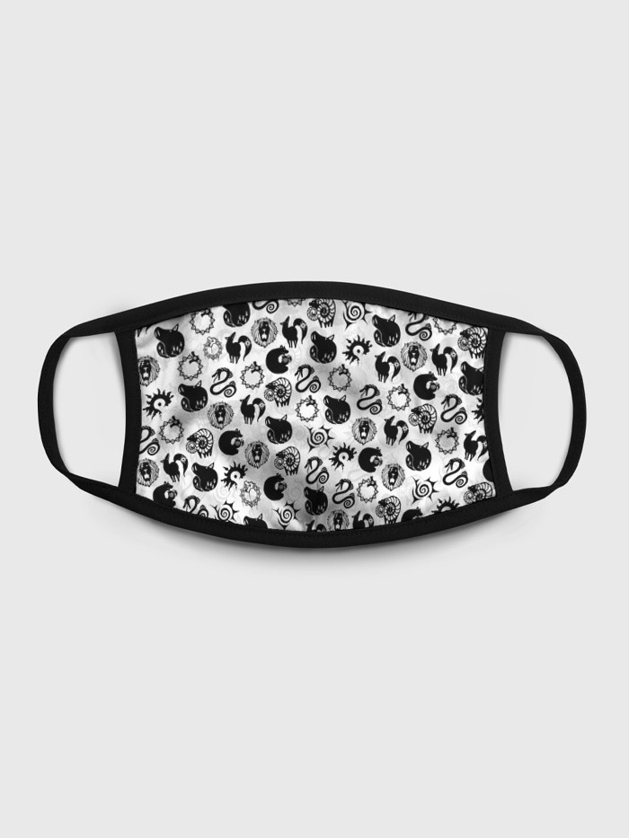 

Многоразовая маска унисекс Burnettie 7 Смертных Грехов Символы, Разноцветный, 7 Смертных Грехов Символы