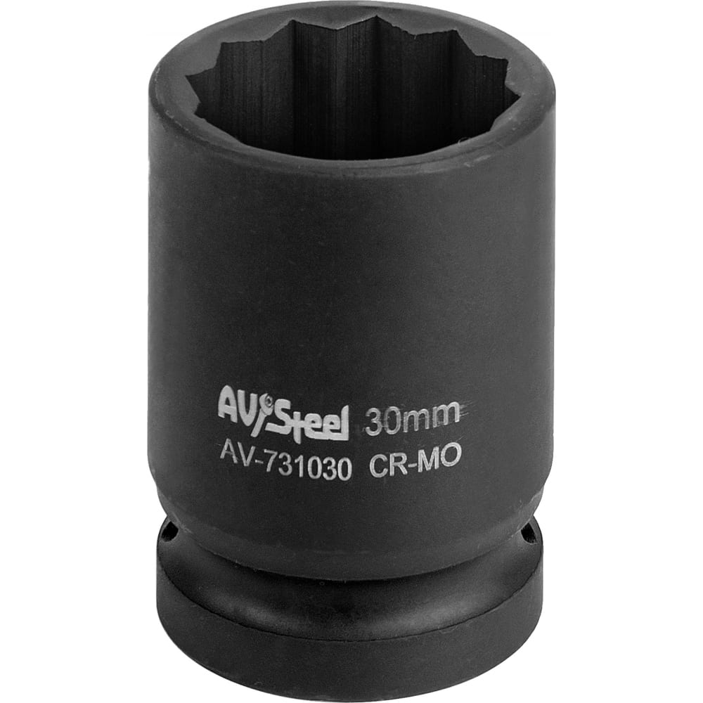 

Головка ударная двенадцатигранная (30 мм; 3/4"DR) AV Steel AV-731030