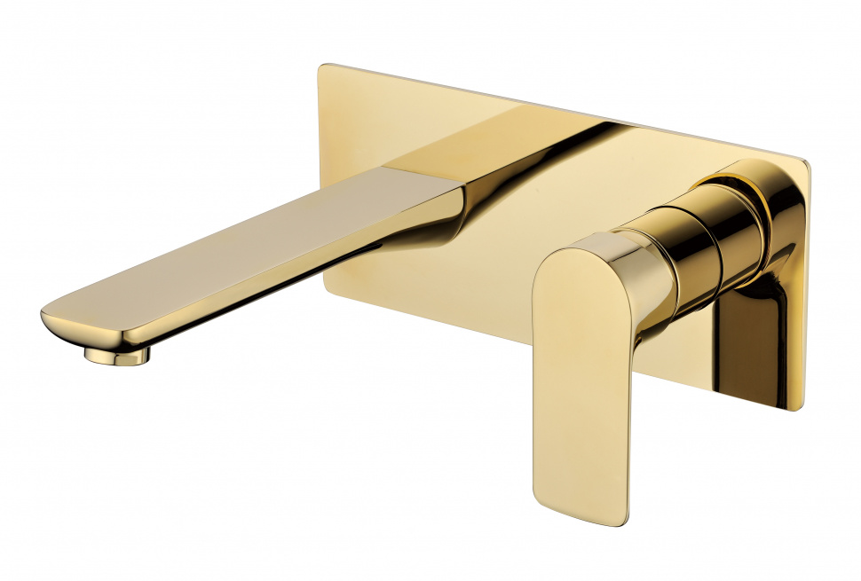 Смеситель встраиваемый для раковины Grocenberg GB599 Золото формы для ногтей узкие 500 шт золотистый