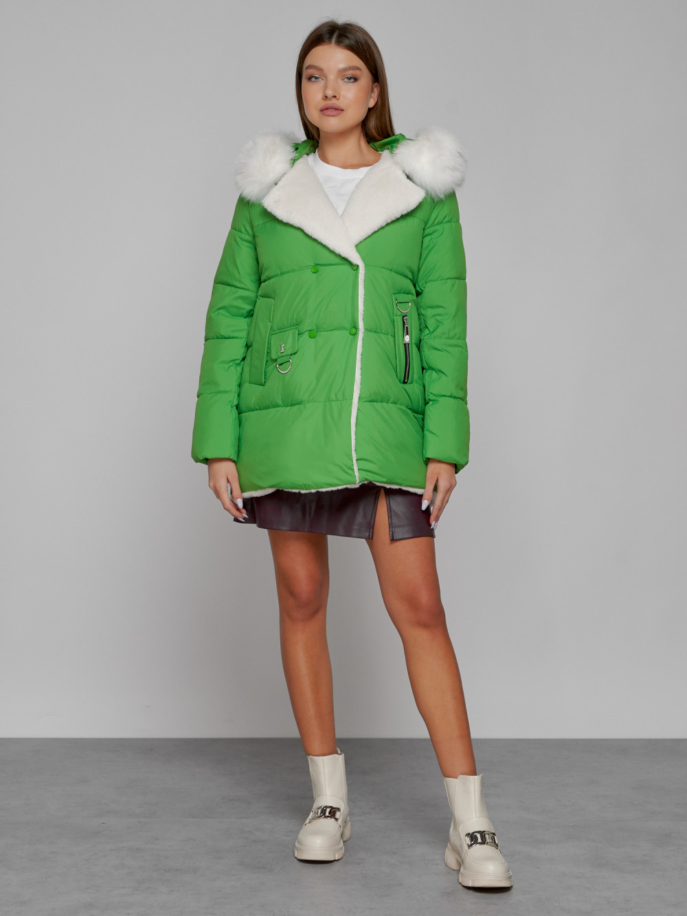 Куртка женская MTFORCE 133120 зеленая XL