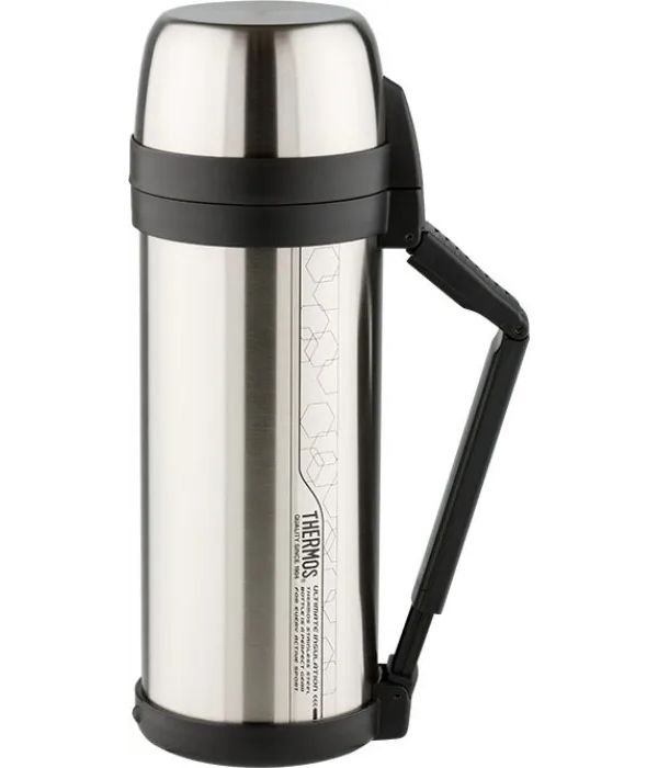 

Термос Thermos FDH Stainless Steel Vacuum Flask 1.65л, серебристый, Серебристый;черный, FDH