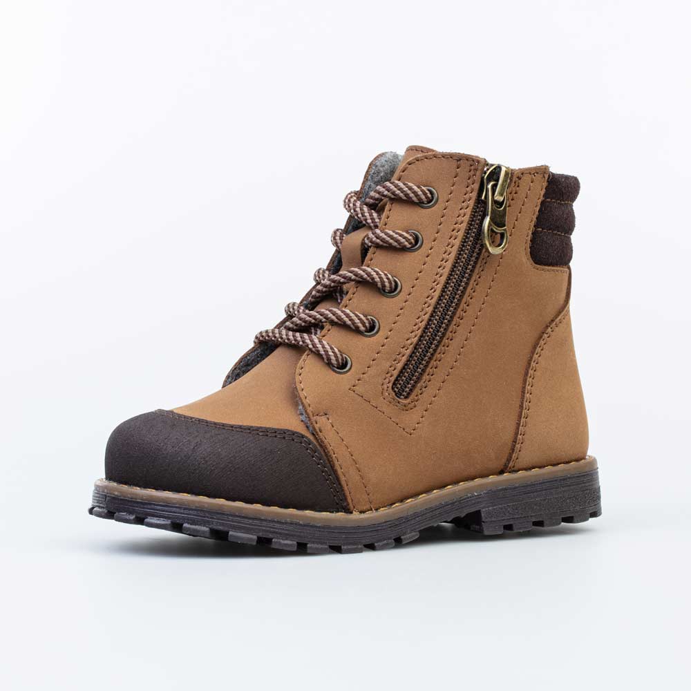 фото Ботинки котофей 352292-32 цв. коричневый р. 28